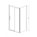 Душевой уголок Vincea Soft VSR-3SO1010CL хром, стекло прозрачное