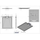 Поддон для душа Vincea VST-4SRL8010A