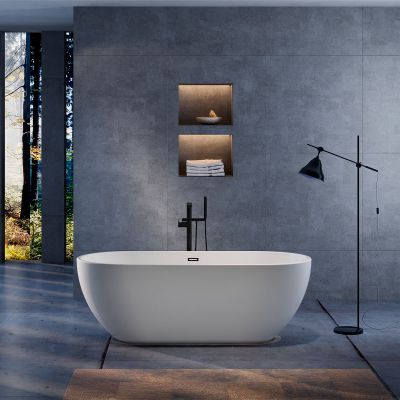 Овальная акриловая ванна Vincea VBT-108 - купить по специальной цене в интернет-магазине "Уют в доме"