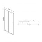 Душевая дверь Vincea Garda VDS-1G120CGB