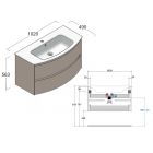    Berloni Bagno Way Round WARBS2CKD4C 1430/LAVMOOINCXR003 101