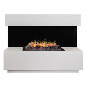 Камин для дома и дачи Real Flame Modern CST 630 WT-P511 с очагом Cassette 630 3D