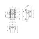 Смеситель для душа Fima Carlo Frattini Spillo Up F3039X1CR/F3000