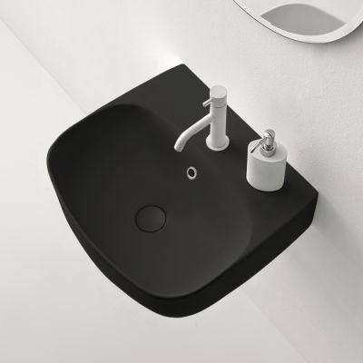 Раковина Kerasan Nolita 534031*1 черный матовый - купить по специальной цене в интернет-магазине "Уют в доме"