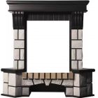 Каминный портал InterFlame Exter М угловой под классический очаг