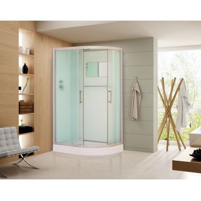 Душевая кабина Esbano ES-115 CR левый - купить по специальной цене в интернет-магазине "Уют в доме"