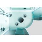 Кабина душевая с подсветкой Esbano ES-L 115 СR правый