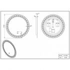 Зеркало ESBANO ES-3599 500x5 без подогрева