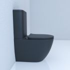 Унитаз приставной ESBANO FORTEX-N черный матовый