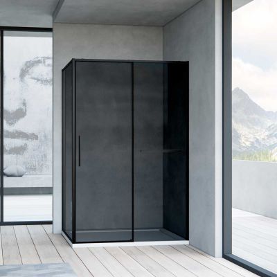 Душевой уголок Vincea Slim Soft VSR-1SS9012CGB - купить по специальной цене в интернет-магазине "Уют в доме"