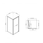   Vincea Stile VSS-2ST9090CLB-L 