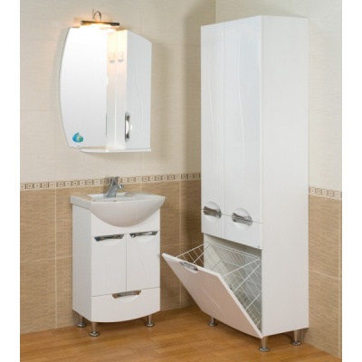 Пенал Аква Родос Глория 60 с бельевой корзиной - купить по специальной цене в интернет-магазине "Уют в доме"