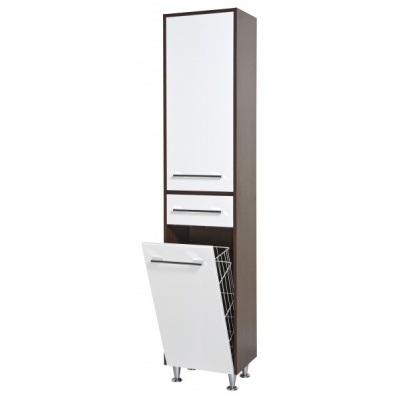 Пенал Аква Родос Леонардо 40 см с БК (венге) - купить по специальной цене в интернет-магазине "Уют в доме"