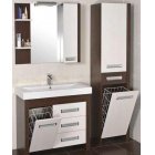 Шкафчик с зеркалом Аква Родос Маттео с подсветкой 90 см