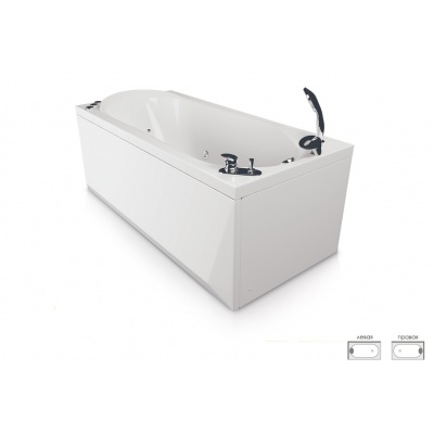 Прямоугольная акриловая ванна Aquatika Юниор Базик - купить по специальной цене в интернет-магазине "Уют в доме"