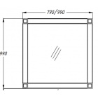 Набор мебели Opadiris Фреско 100 светлый орех